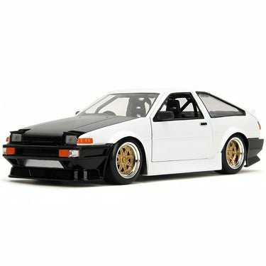 Auto Toyota Trueno AE86 JDM Truners Escala 1:24